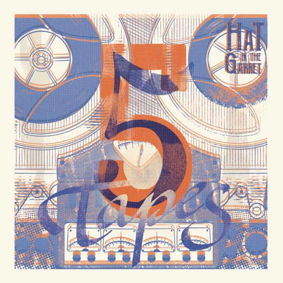 Hand lettering, illustration and album design for HaT in the Garret by Nesia